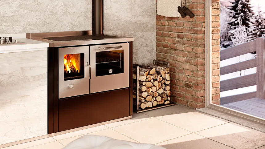 Cucina a legna ECO E90 CUISINIERES A BOIS