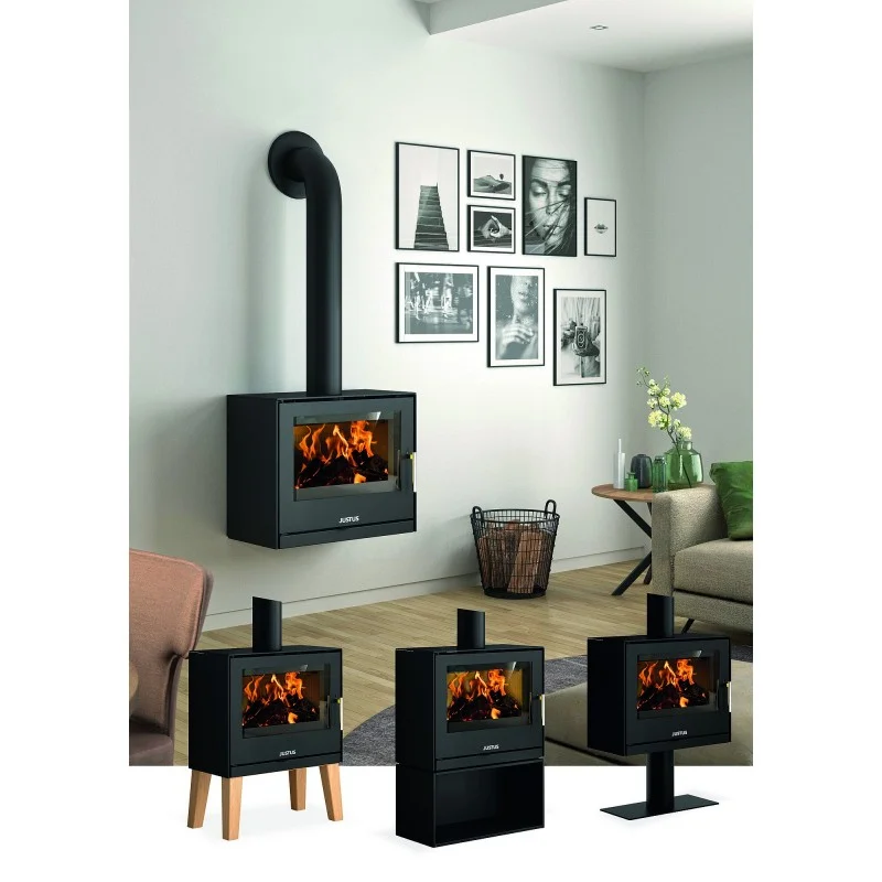 Poêle à bois Justus Dias 6.5 kW 1 Poêle à bois Justus Dias 6.5 kW