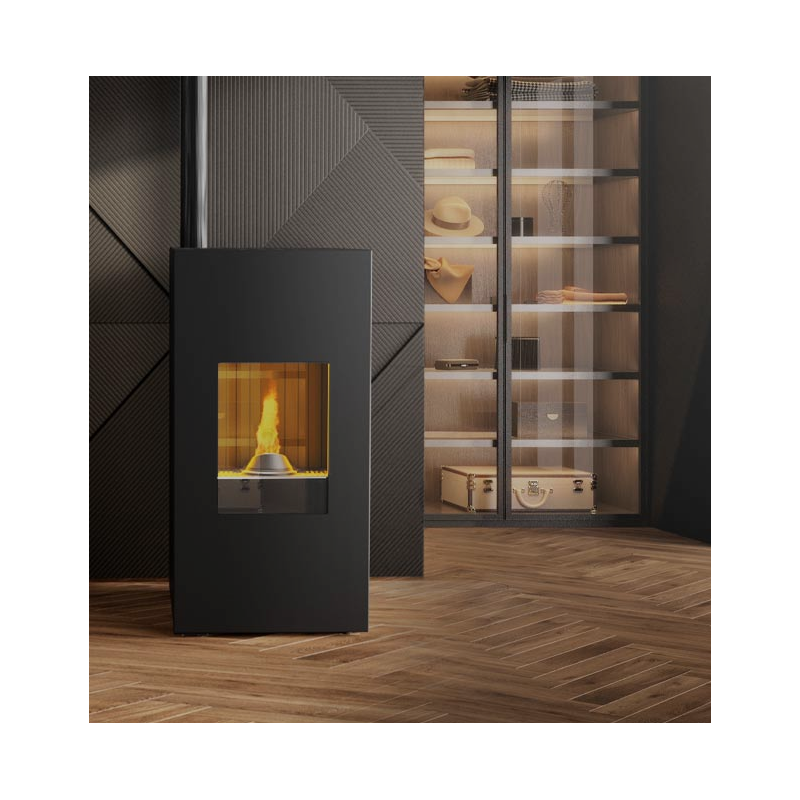 Poêle à granulés canalisable Futura 9 kw FOCO 9 Poêle à granulés canalisable Futura 9 kw FOCO – Image 9